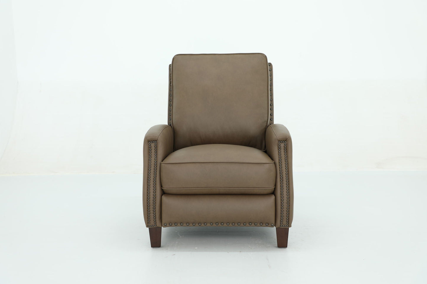 Melrose - Recliner Push Thru The Arm - Cashmere-Taupe