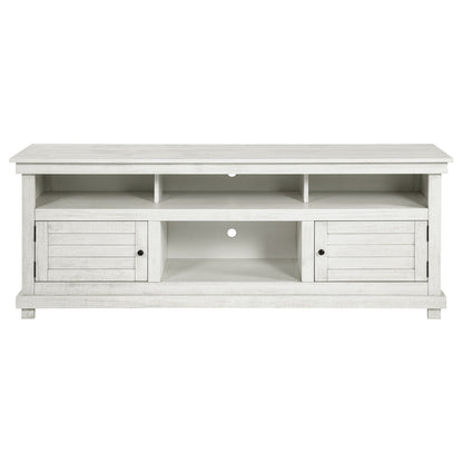 Payne 70-inch TV Stand Media Console Distressed White