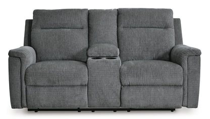 Barnsana - Dbl Power Reclining Loveseat With Console