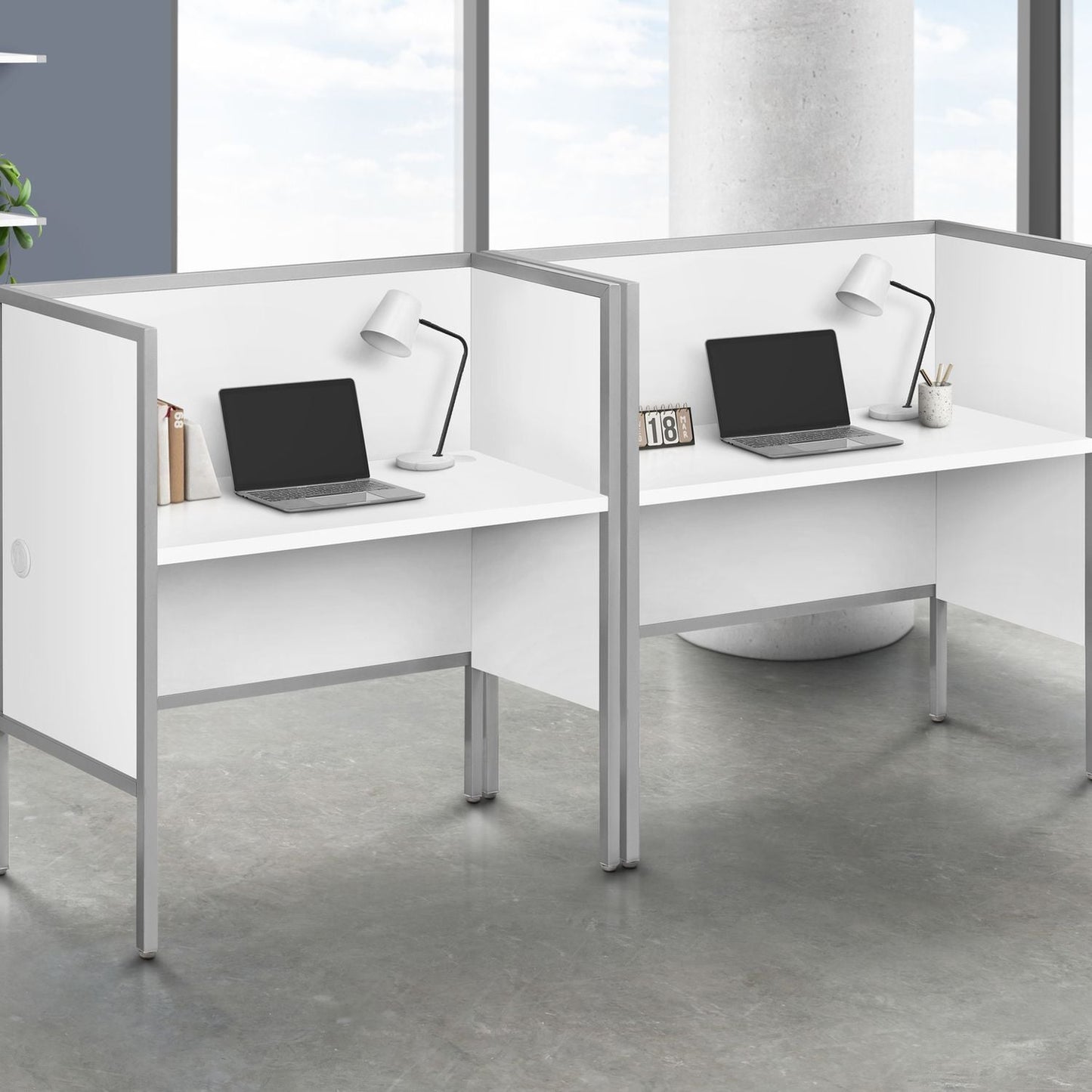 Office Cubicle, Desk, Commercial Grade, Contemporary & Modern