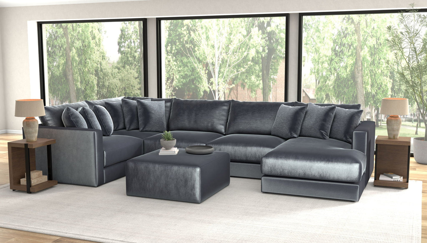 Remington - Modular Sofa And Cocktail Ottoman