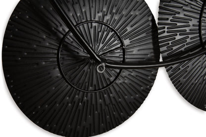 Rhetlen - Wall Decor - Black / Gold Finish