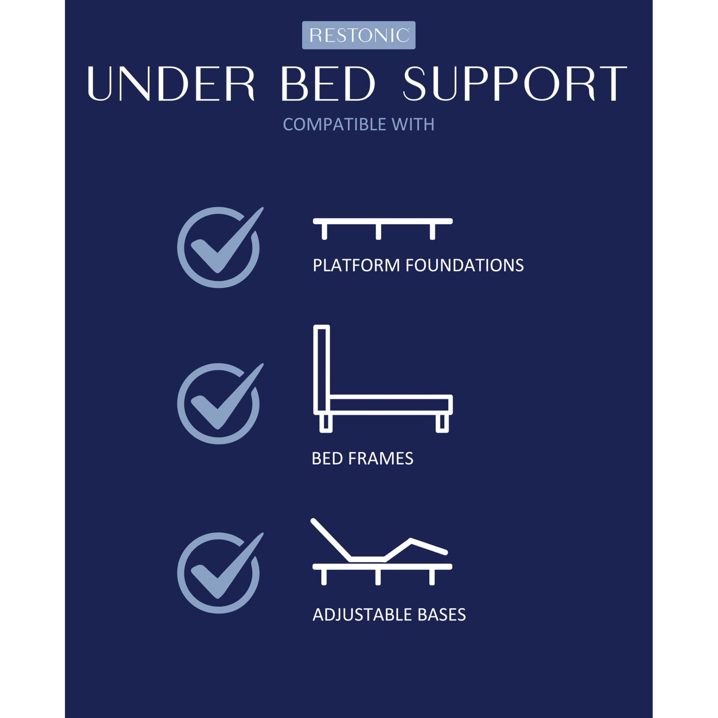 Tempagel - 13" Lux Firm Mattress With Advanced Cooling