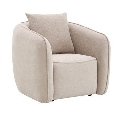 Keith - Chair With 1 Matching Color Toss Pillows
