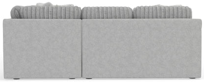 Logan - Upholstered Sectional With Comfort Coil Seating And Accent Pillows Included