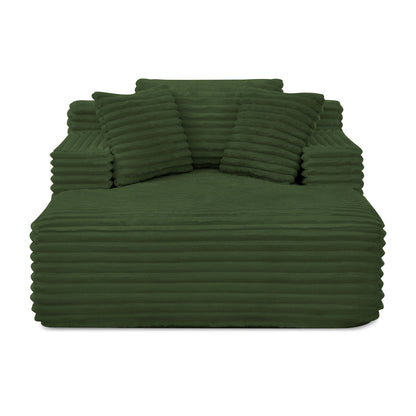 Chaise Lounge Sofa Bed With Deep Seat For Living Room