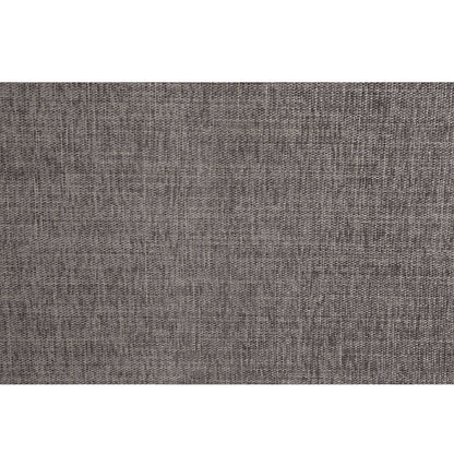 Florian - Loveseat With 3 Pillows - Gray Fabric & Antique White