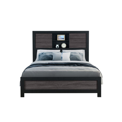 Soluto - Bed With Bookcase Headboard