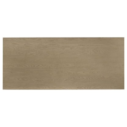 Decker 82-inch Rectangular Wood Dining Table Natural Oak