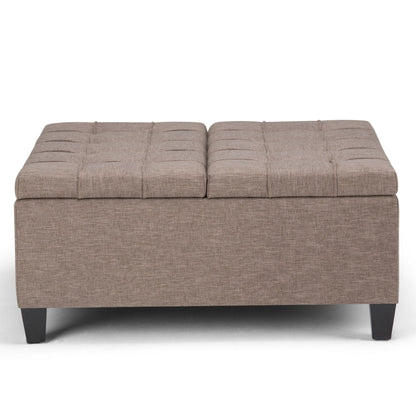 Harrison - Upholstered Coffee Table Storage Ottoman
