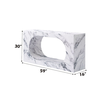 Fritzy - 59" Console Table - Engineered Stone
