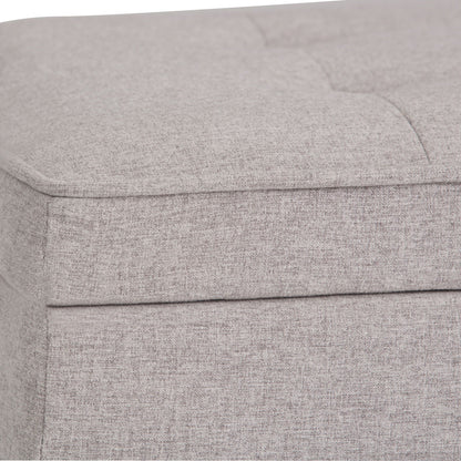 Cosmopolitan - Storage Ottoman Bench With Open Bottom