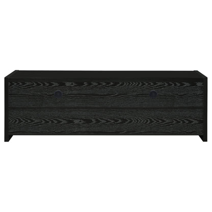 Alton 3-drawer Engineered Wood 61-inch TV Stand Black Oak