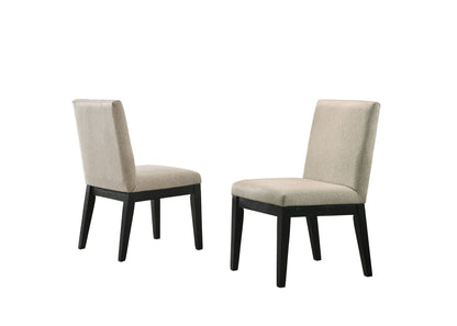 Jasper - Contemporary Round Dining Table With Finish Chairs