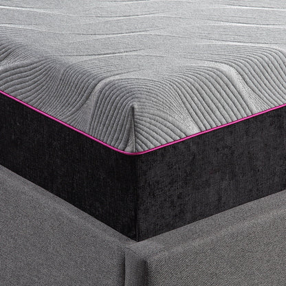 Renew - 11" Flex Head Cooling Gelcare Memory Foam Mattress - Gray - King