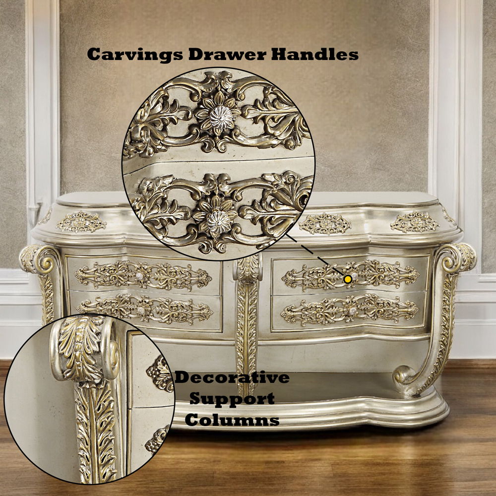 Danae - Server - Champagne & Gold