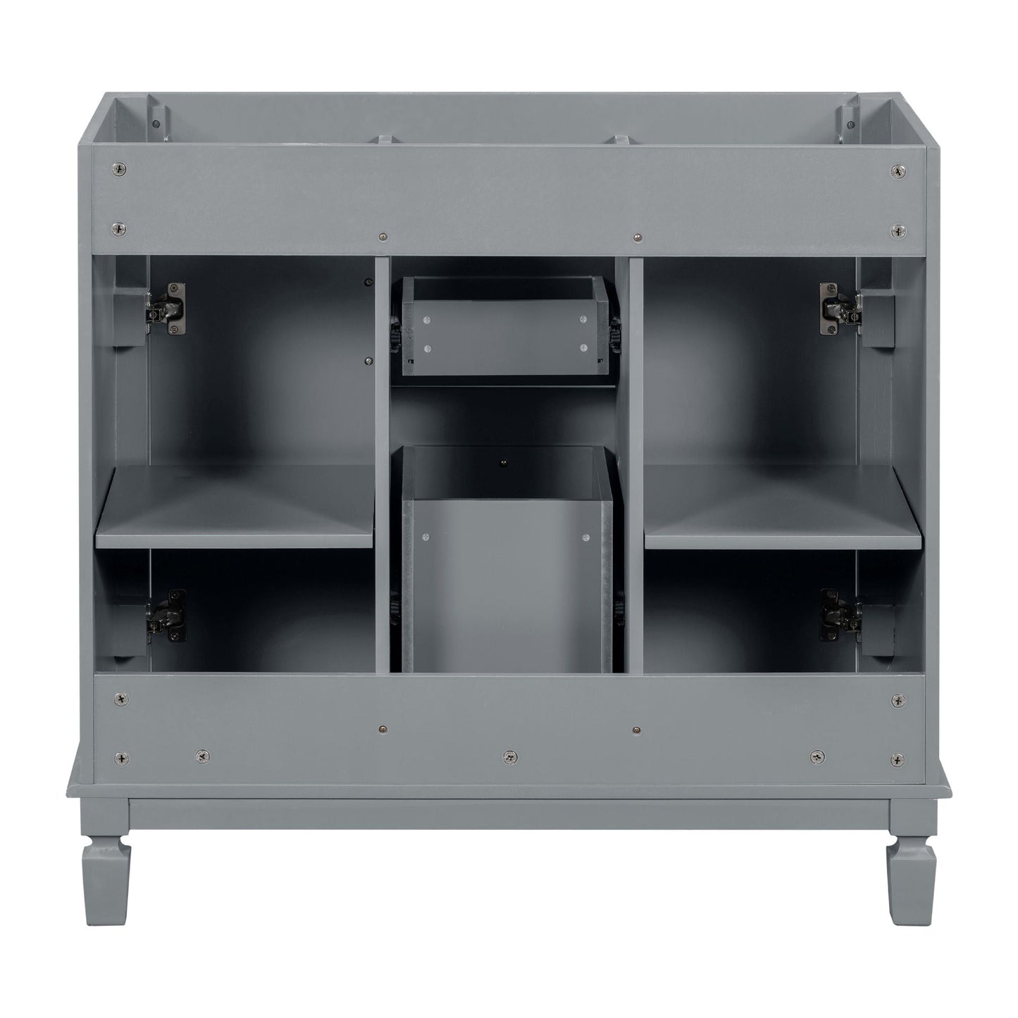 Bathroom Vanity Cabinet With 2 Soft Closing Doors And 2 Drawers