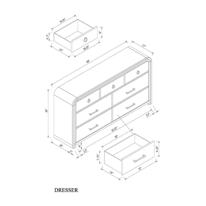 Malco - 5 Piece Bedroom Set