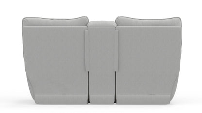 Lenny - Power Lay Flat Reclining Console Loveseat