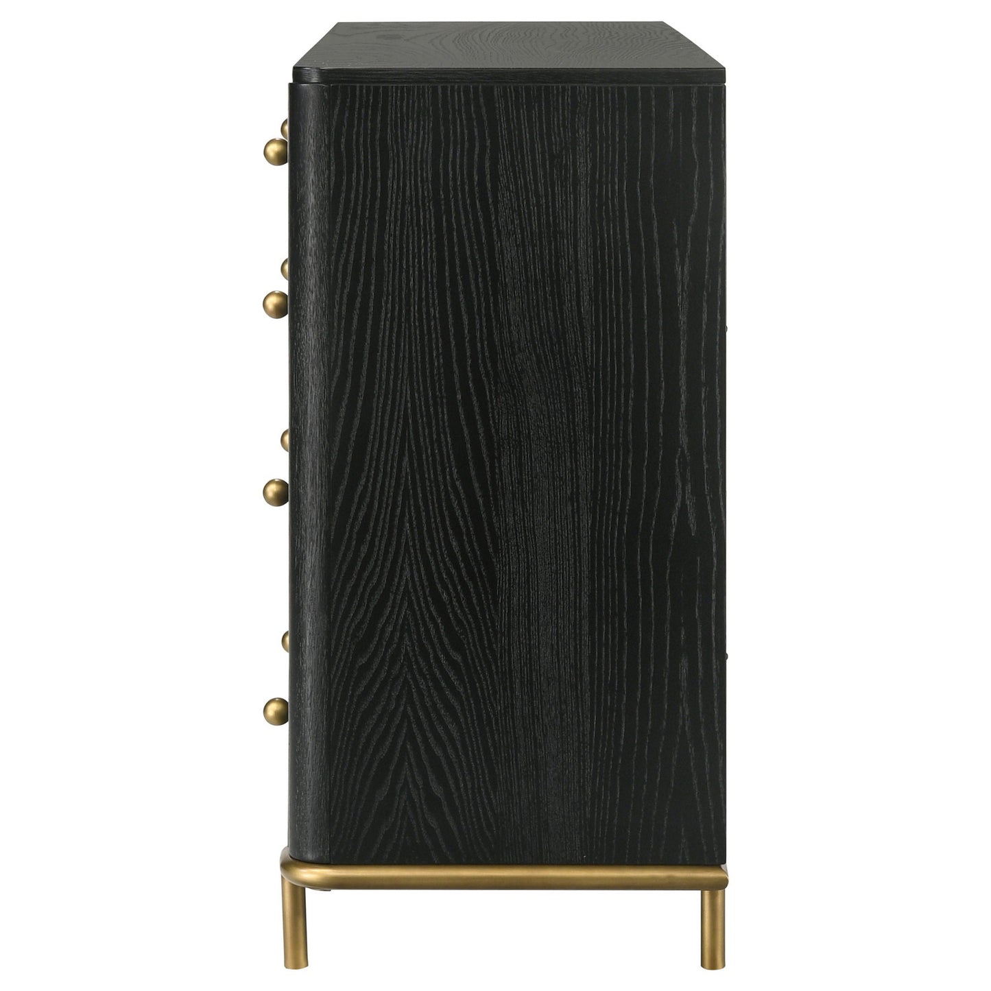 Arini 8-drawer Dresser Black
