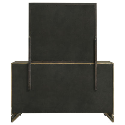 Gran Park 6-drawer Dresser and Mirror Dark Cocoa