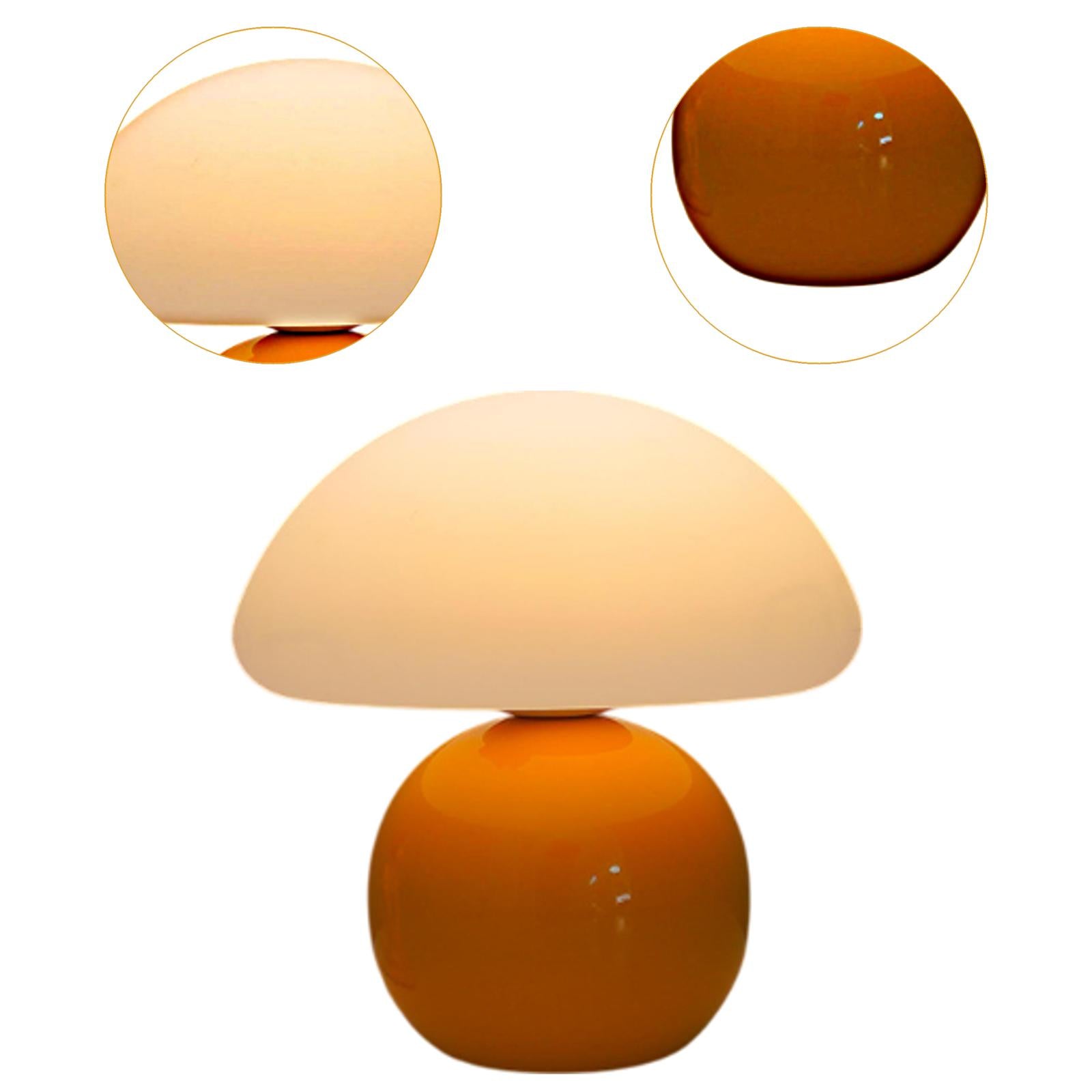 Mushroom Table Lamp - Elegant Night Stand Light for Home & Bar
