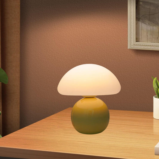 Mushroom Table Lamp - Elegant Night Stand Light for Home & Bar