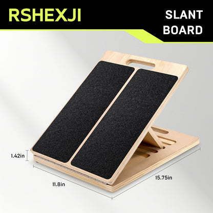Slant Board Calf Stretcher - Incline Stretch for Therapy