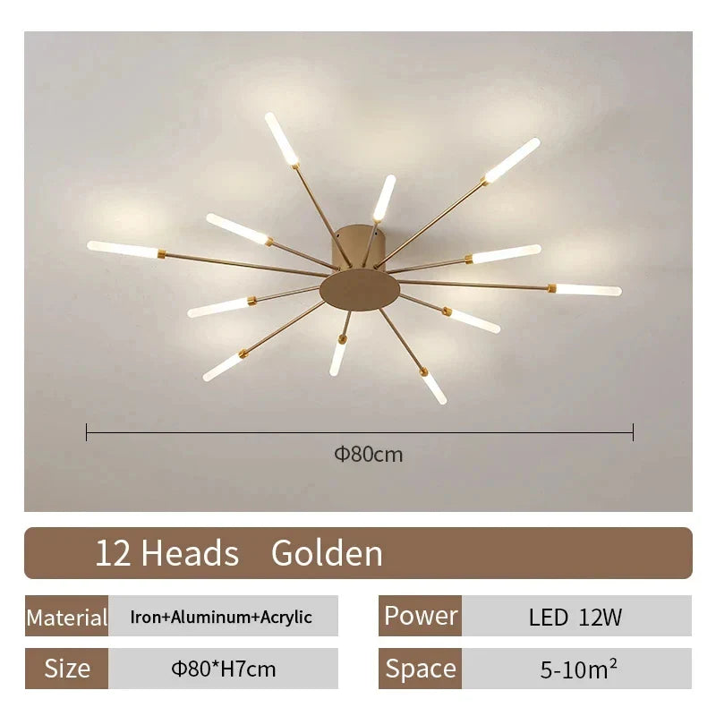 Gold 12 head
