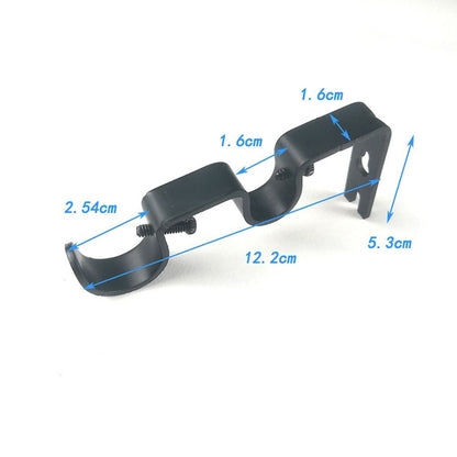 Window Frame Curtain Rod Holder - Heavy Duty Bracket