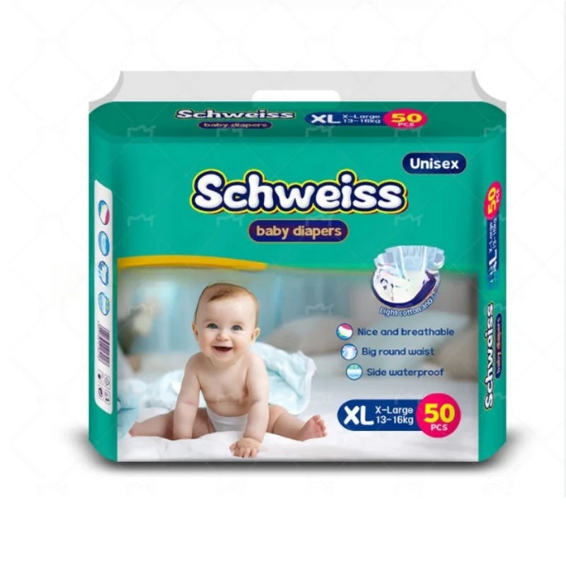 Newborn Cloth Diapers 50pcs - Ultra-Thin & Breathable