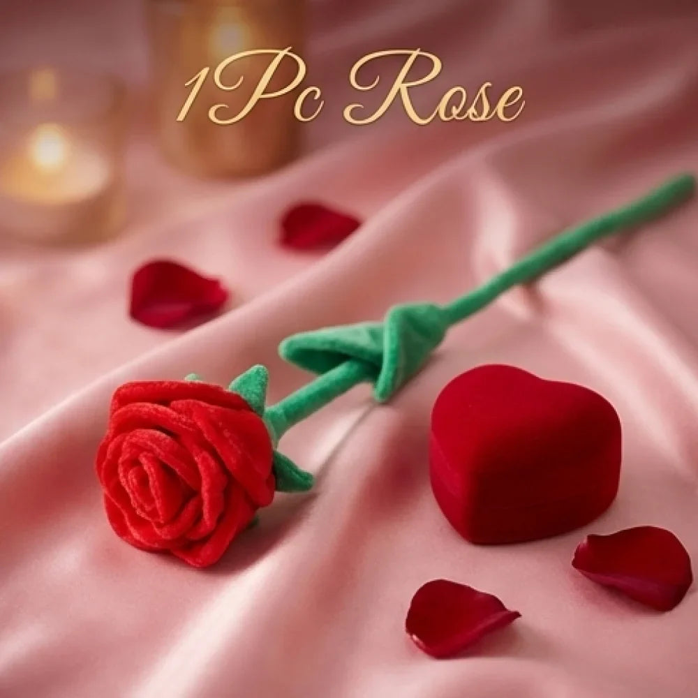 1/3/5pcs Extra Large Plush Velvet Rose Valentine's Day Gift Artificial Flower Room Home Decoration for Woman Girl, Home Decor