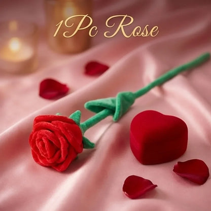 1/3/5pcs Extra Large Plush Velvet Rose Valentine's Day Gift Artificial Flower Room Home Decoration for Woman Girl, Home Decor