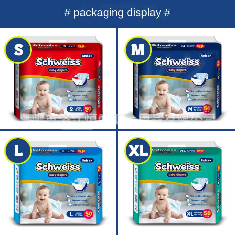 Newborn Cloth Diapers 50pcs - Ultra-Thin & Breathable