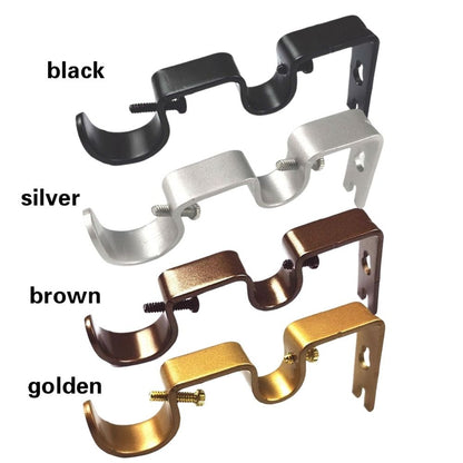 Window Frame Curtain Rod Holder - Heavy Duty Bracket