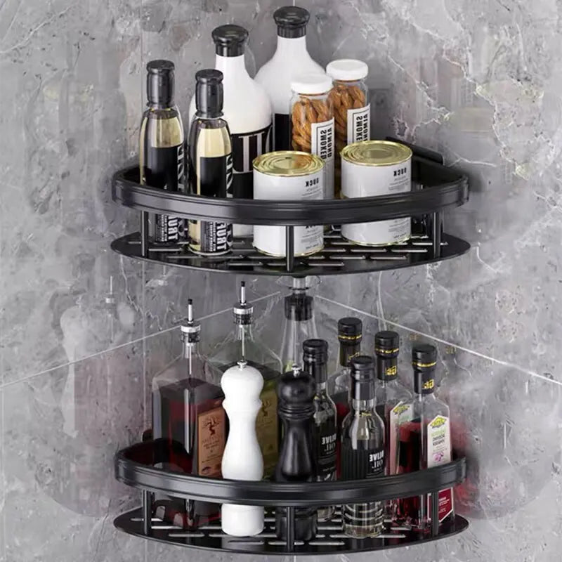 Corner Shower Rack: No-Drill Bathroom Storage Solution