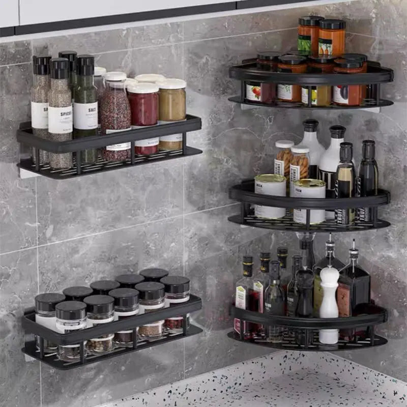 Corner Shower Rack: No-Drill Bathroom Storage Solution
