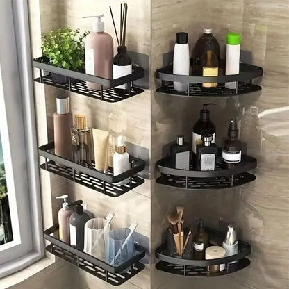 Corner Shower Rack: No-Drill Bathroom Storage Solution