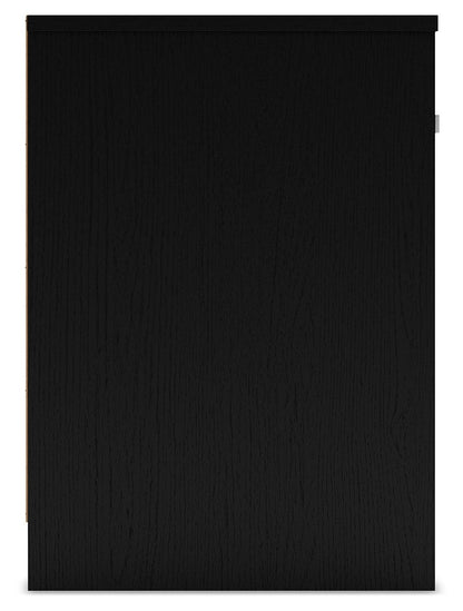 Finch - One Drawer Night Stand - 23" Height - Black