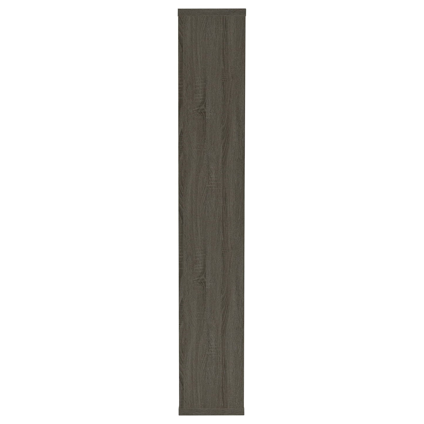 Corey 71-inch 8-shelf Bookshelf Weathered Grey