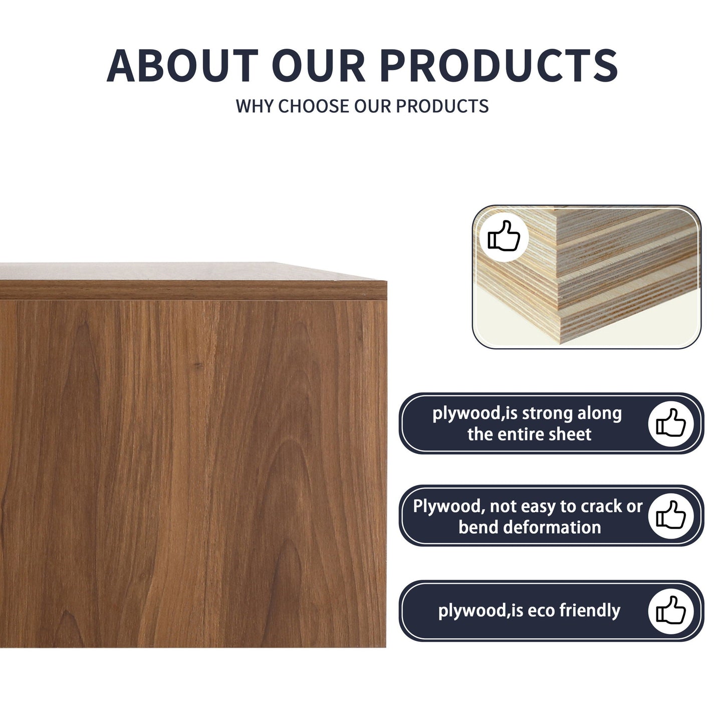 Modern Minimalist Bathroom Cabinet With Soft Close Drawers And Floating Mounting Design
