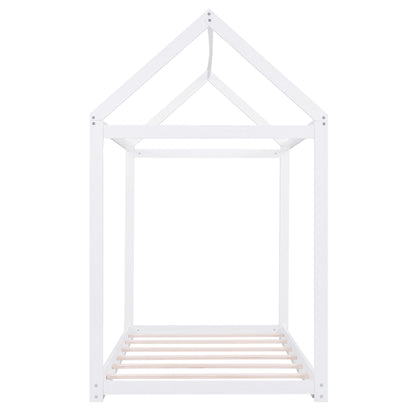 Wooden House Shaped Bed