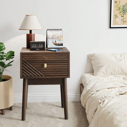 Medieval - Bedside Table - Walnut