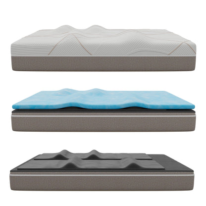 12" Profile Massage Mattress Hybrid
