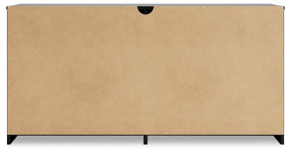 Finch - Six Drawer Dresser - 29'' Height - Black