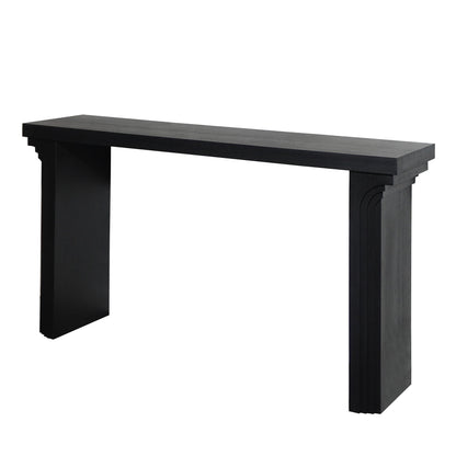 Console Table With Decorative Molding