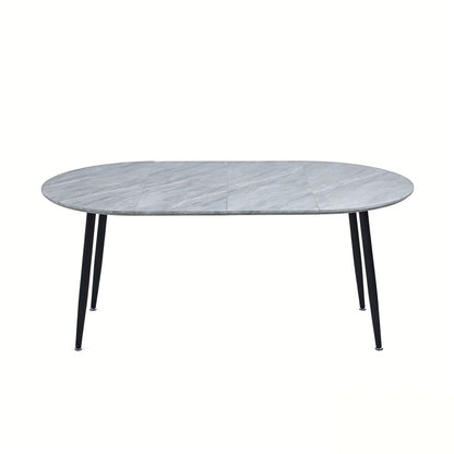 Extensible Table, Dining Table, Office Table, Coffee Table Metal Leg