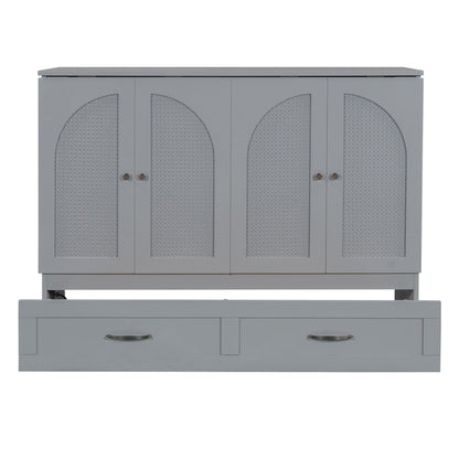 Murphy Bed With Large Drawers