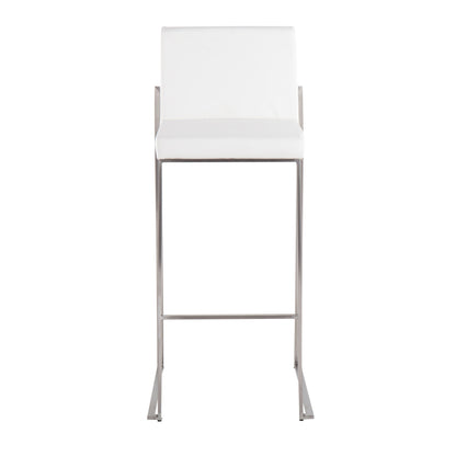 Fuji - Contemporary And Modern Elegance High Back Barstool
