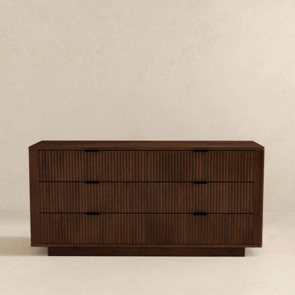Lola - Dresser With 6 Drawers - Dark Brown